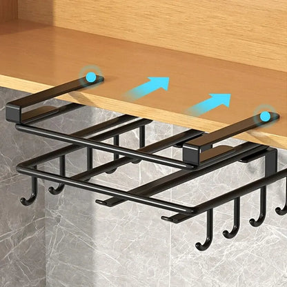 Space-Saving Kitchen Organizer Rack