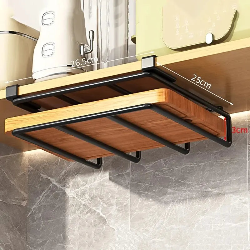 Space-Saving Kitchen Organizer Rack